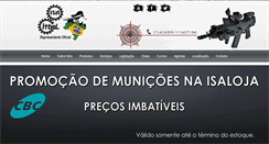 Desktop Screenshot of isaloja.com.br